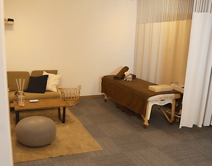 プライベート空間の内観